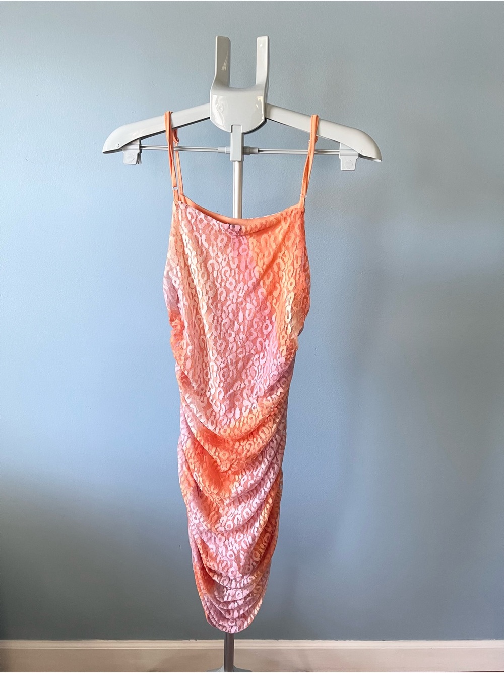 SHEIN Spaghetti strap midi Bodycon Dress - Size Large